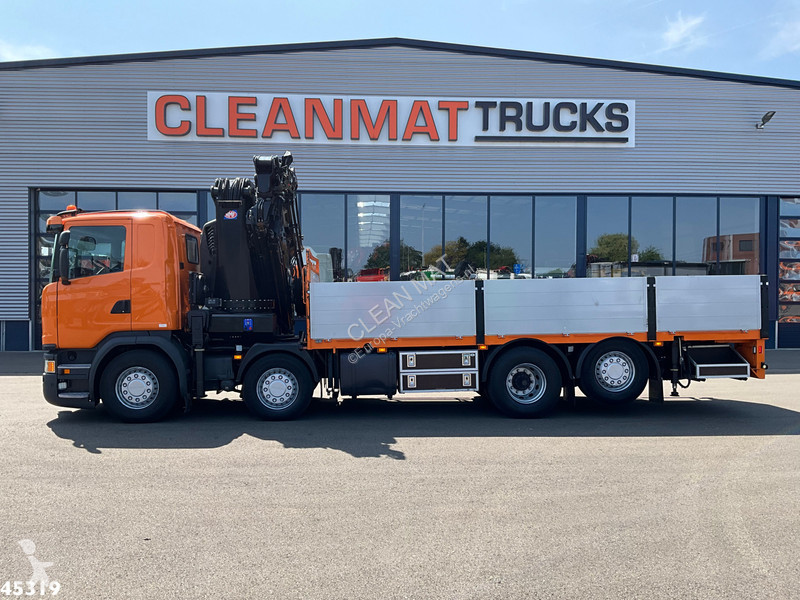 Camion Scania 450 Euro 6 HMF 60 Tonmeter...