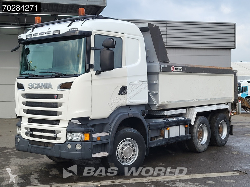 Camion Scania 560 6X4 11 m3 tipper Full steel...