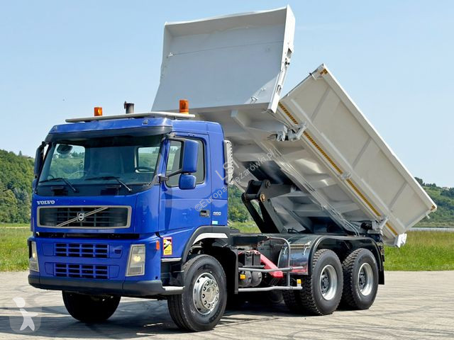 Camión Volvo 380 Kipper 5,20 m + BORDMATIC / 6x4
