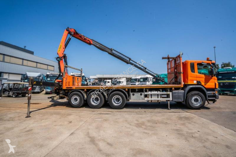 Camion Scania P 410 + PAFINGER PK22002/5 EXT.