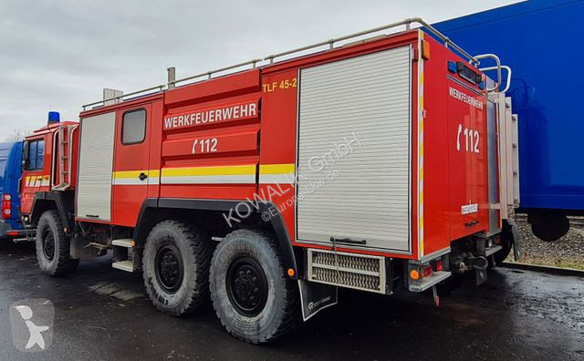 Lastbil MAN DF 6x6 KAT1 Feuerwehr TLF 4500/500