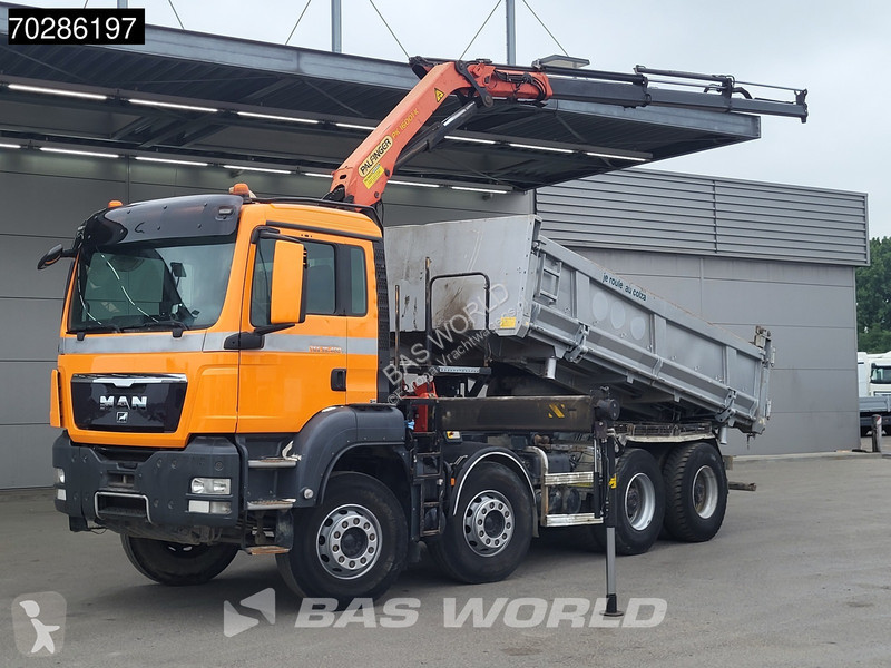 Camion MAN 35.400 8X4 Palfinger PK16001 K Kran...