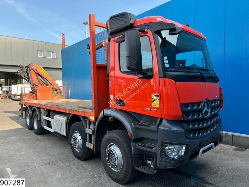 Kamion Mercedes 3240 8X4, EURO 6, Steel...