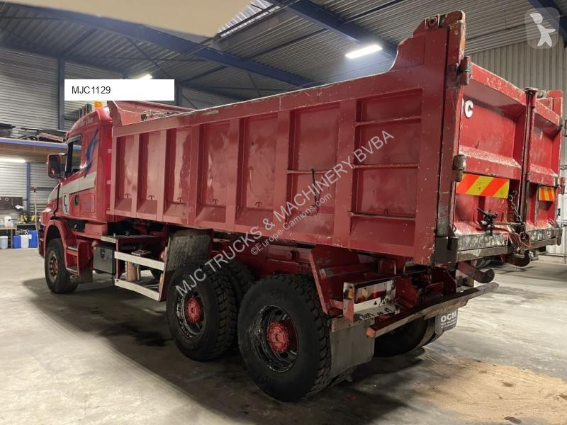 Camion Scania T124-420 TORPEDO HAUBE - 6x4 -...