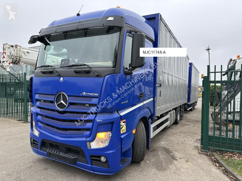 Vrachtwagen met aanhanger Mercedes PK19.001 SLD C