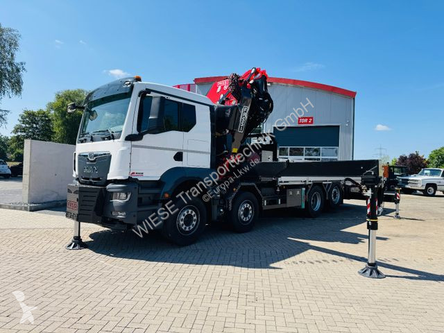 Kamion MAN MAN 32.510 mit F710 Frontkran sofort
