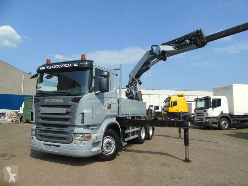 Camion Scania R reserved 420 + PAFINGER 72002 +...
