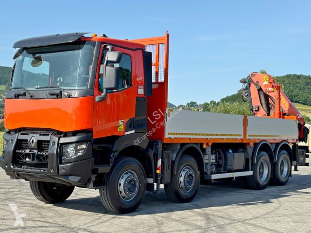 Camion Renault K 430 * PK 22 - EH C+ FUNK * 8x4