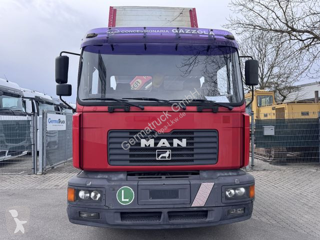 Camion MAN F2000 Kipper mit Palfinger PK 11001 B