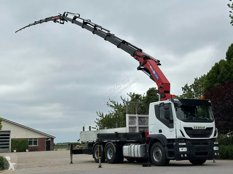 Kamion Iveco 420 2015!!TRUCK HMF50TM/FLY-JIB!...