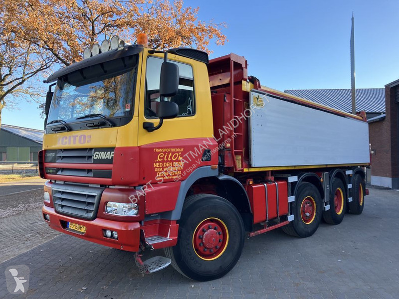Vrachtwagen Ginaf X 4446TS 8x8 kipper Euro 5...