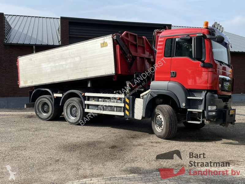 Lastbil MAN TGS  6x6 met 2 zijdige kipper en...