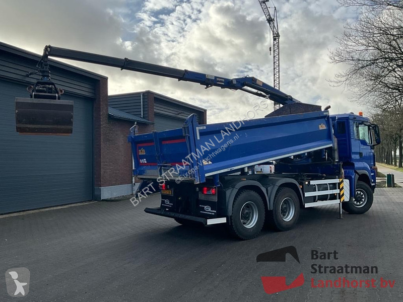 Camion MAN 26.400 6X6 BB met 2 zijden kipper en...