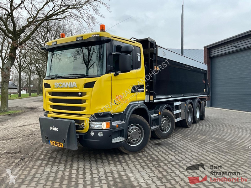 Kamion Scania 410 10x4 Euro 6 met geisoleerde...
