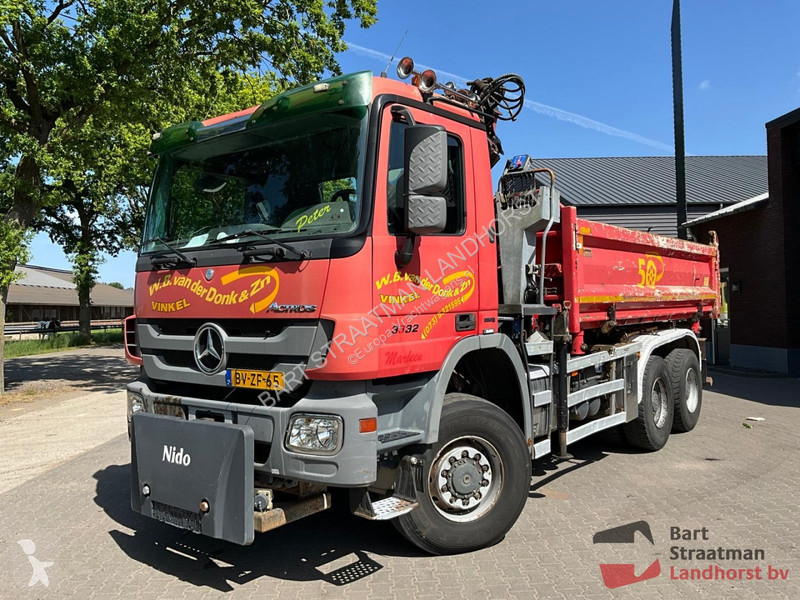 Camion Mercedes ACTROS 3332 6x6 Euro 5 met 2...