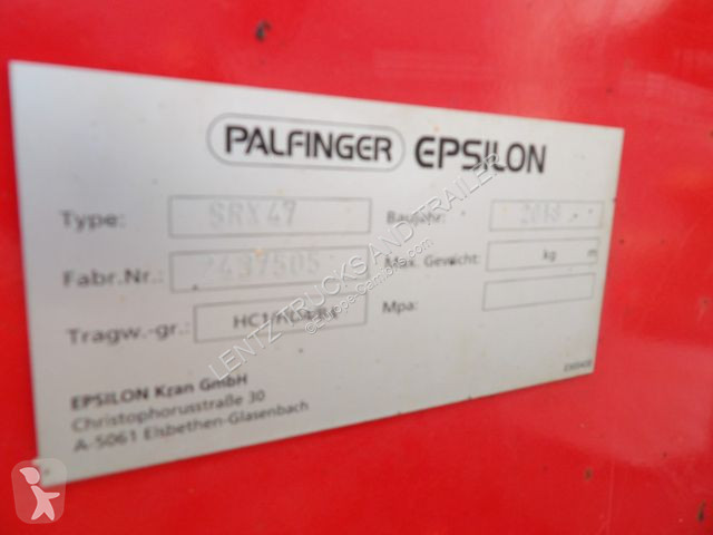 Camion Palfinger 260L-3880 HOURES-NO CONTAINER-TOP