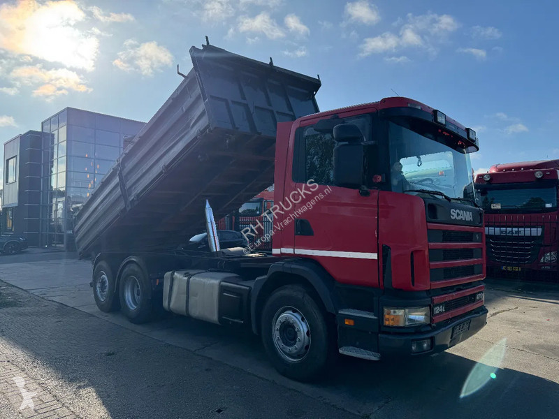 Camion Scania R124-470 6X2 KIPPER EURO 3