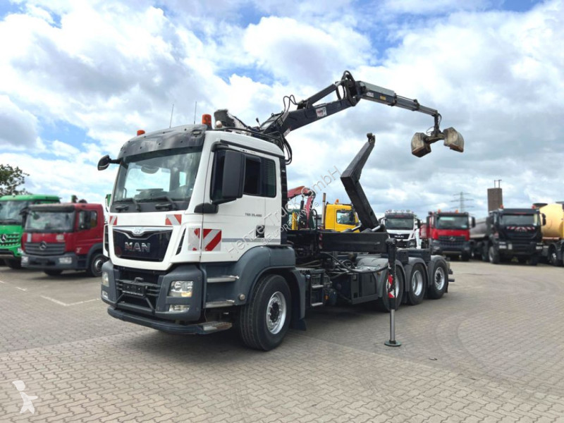 Camion MAN TG-S 35.480 8x4 BL Abrollkipper mit...