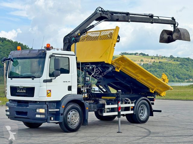 Lastbil MAN 18.340* KIPPER 4,05m*HIAB 111 B-2...