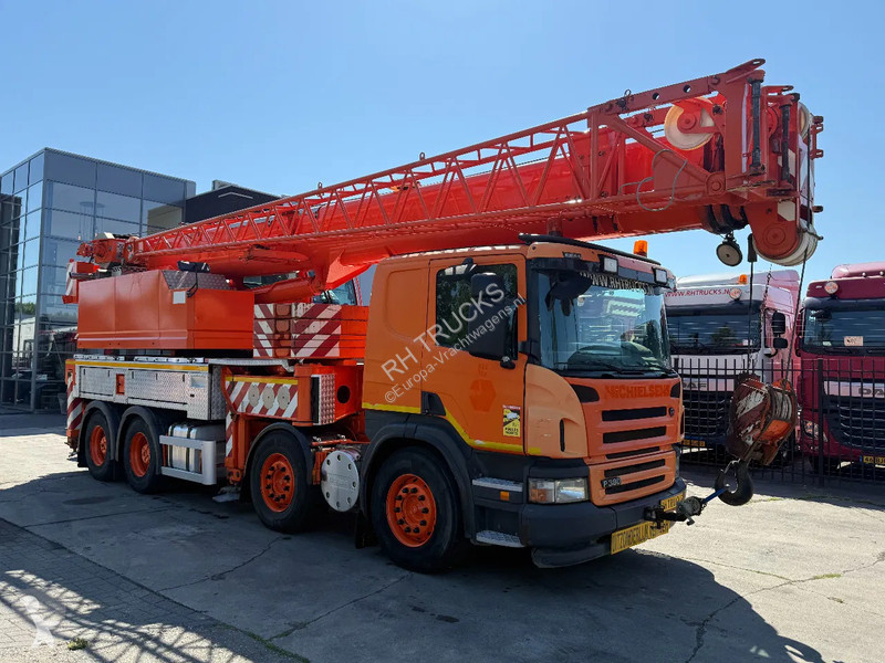 Camion Scania P380 8X4 + FAUN HK40 + FLYJIB +...