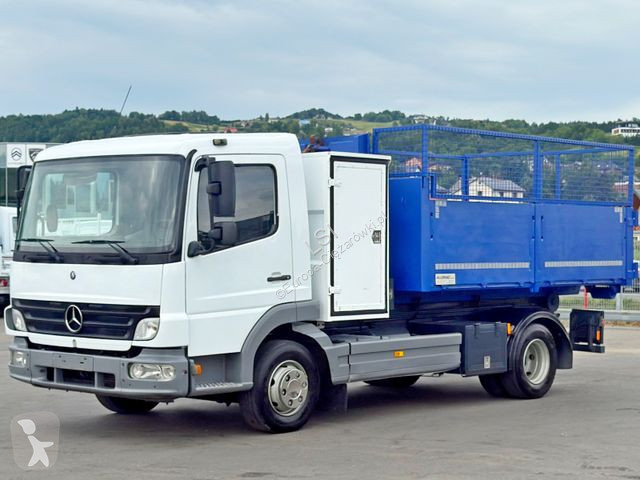 Camion Mercedes 815 * Abrollkipper + CONTAINER...