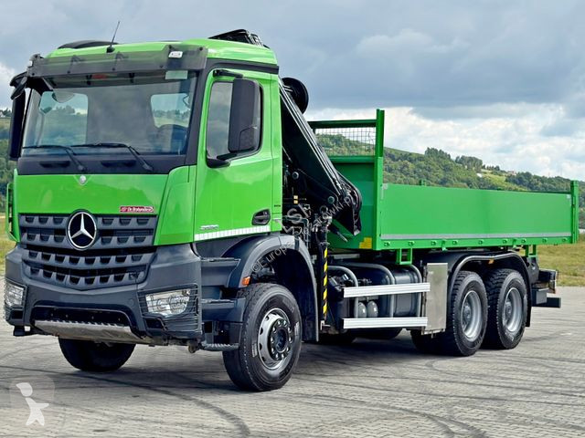 Camion Mercedes AROCS * HIAB 122 ES - 3 HIPRO *...