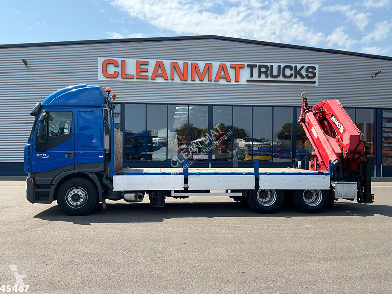 Camion Iveco 500 6x4 MKG 54 Tonmeter laadkraan