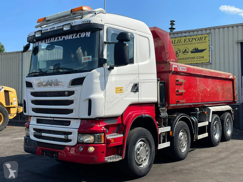 Camion Scania R560 V8 Kipper 8x4 Manual earbox...