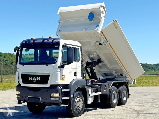 Lastbil MAN TGS Kipper 5,20 m + BORDMATIC / 6x4