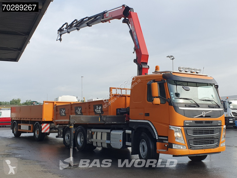 Kamion Volvo 420 6X2 Combi HMF 2120 K 4 Crane...