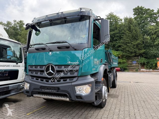 Camião Mercedes 1832,Kran org 11 Tkm Meiler Kipper