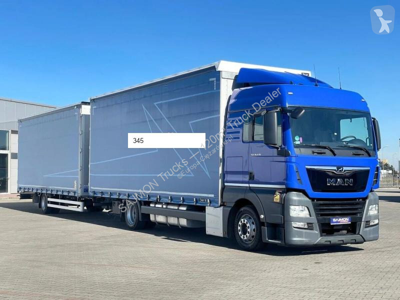 Camion remorque MAN TGX 18.430 / PRZEJAZDOWY /...