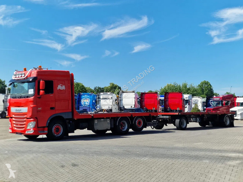 Camion DAF 410 6x2 SpaceCab - Flatbed - Euro 6...