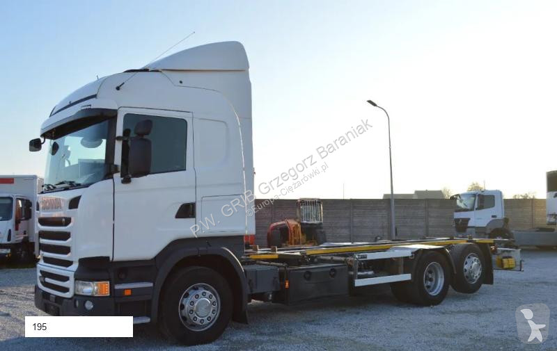 Camion Scania EURO 6 SWAP CHASSIS 1.HAND