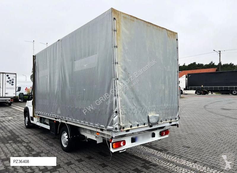 Furgoneta Peugeot Plandeka + Firanka 10 Palet...
