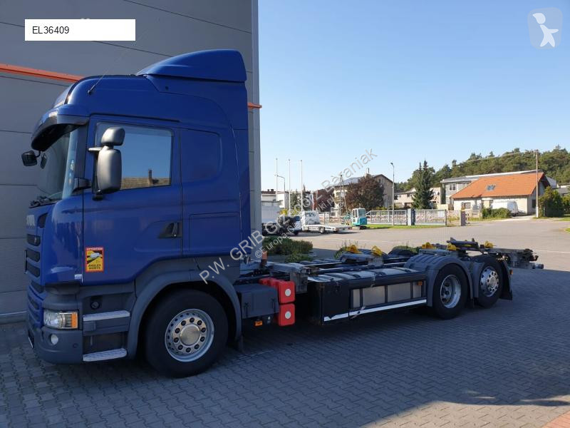 Camion Scania EURO 6 SWAP CHASSIS BDF 1.HAND