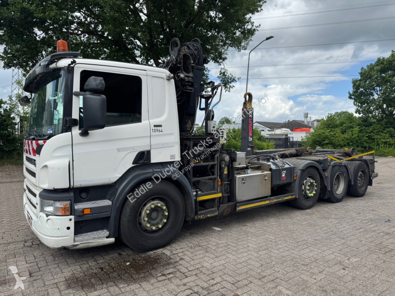 Camion Scania 360 8X2 EURO 5 HIAB 211E-3 HIRO