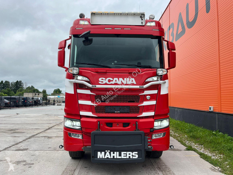 Lastbil Scania R 500 4x4+2 RETARDER / BIG AXE /...