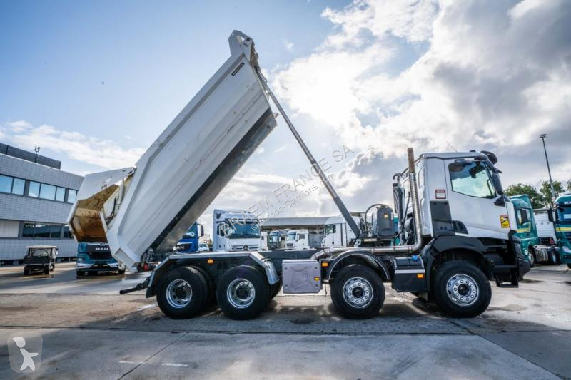 Camion Renault  K 480 + BENNE ENROCHEMENT HARDOX