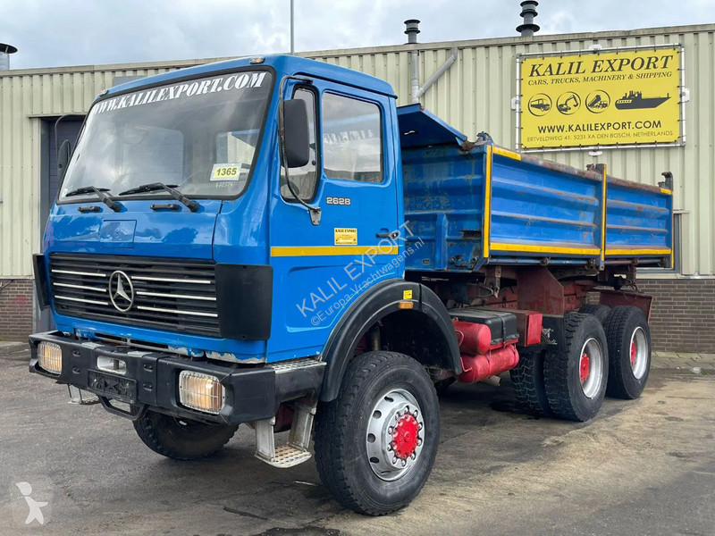Camion Mercedes SK Kipper 6x6 V8 Big Axle's...