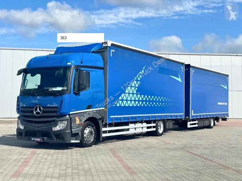 شاحنة مقطورة Mercedes ACTROS F / ZESTAW TANDEM...
