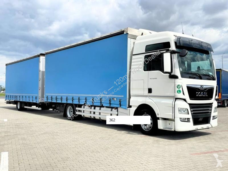 Camion remorque MAN TGX 18.400 / PRZEJAZDOWY /...