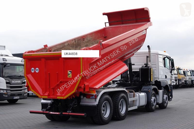 Kamion MAN TGS 35.430 / WYWROTKA TYLNOZSYPOWA /...