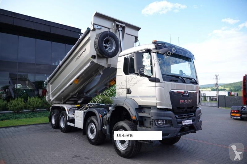 Kamion MAN TGS / 8X6 / WYWROTKA TYLNOZSYPOWA /...