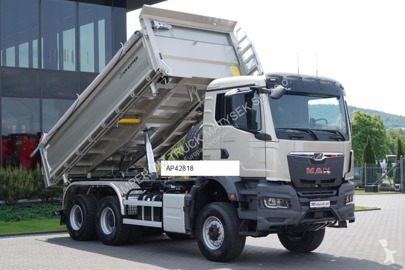 Kamion MAN TGS 33TGS / 6X6 / WYWROTKA 3 STRONNA...