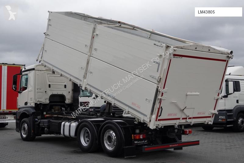 Kamion Mercedes ACTROS / 2545 / 6x2 / WYWROTKA...