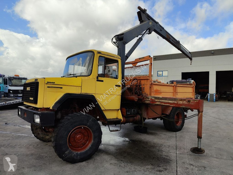Camion Iveco 160 150-16 4X4 + Bonfiglioli P...