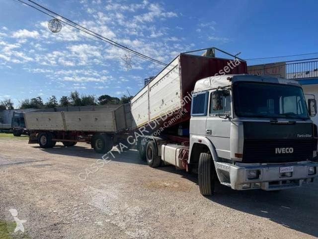 Lastbil Iveco TURBOSTAR 190.42 RIB.TRILATERALE