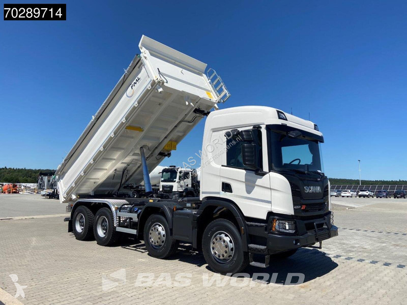 Camion Scania 420 8X4 NEW! 13,5m3 3-way tipper...