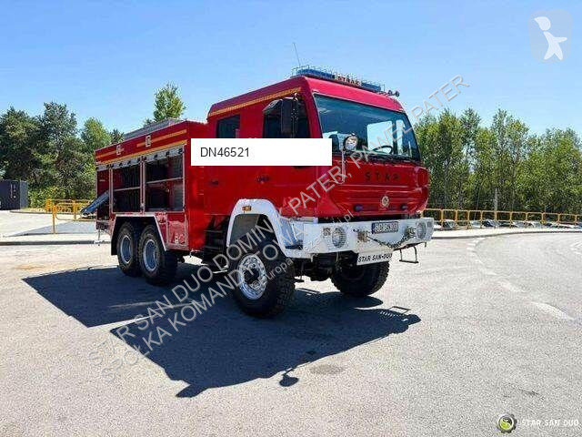Camião MAN Star 266 MAN 6x6 Fire Truck Feuerwehr